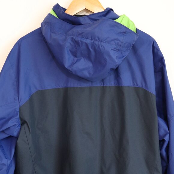 Columbia Interchange Jacket (No Liner) Blue Color Block Sz L Used - Picture 5 of 10